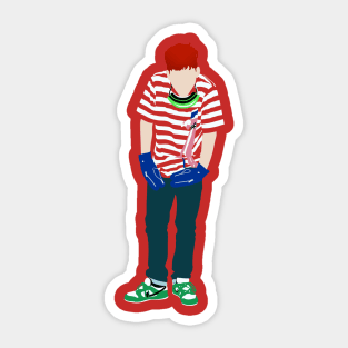 Jooheon Rush Minimalist Sticker